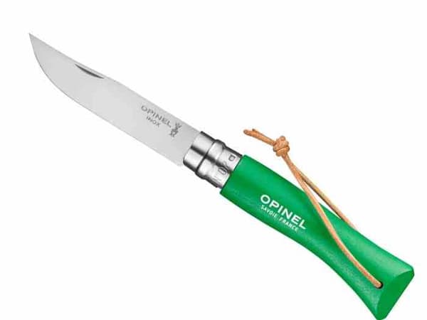 Opinel Colorama 07 Vihreä Thong