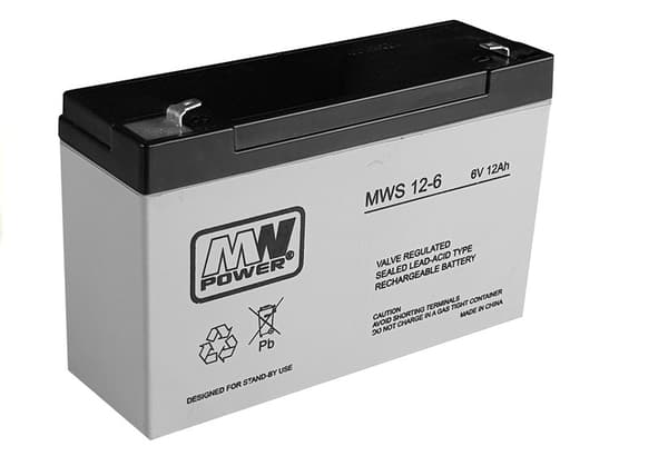 AGM Gelbatteri til bil til et 6V12Ah batteri