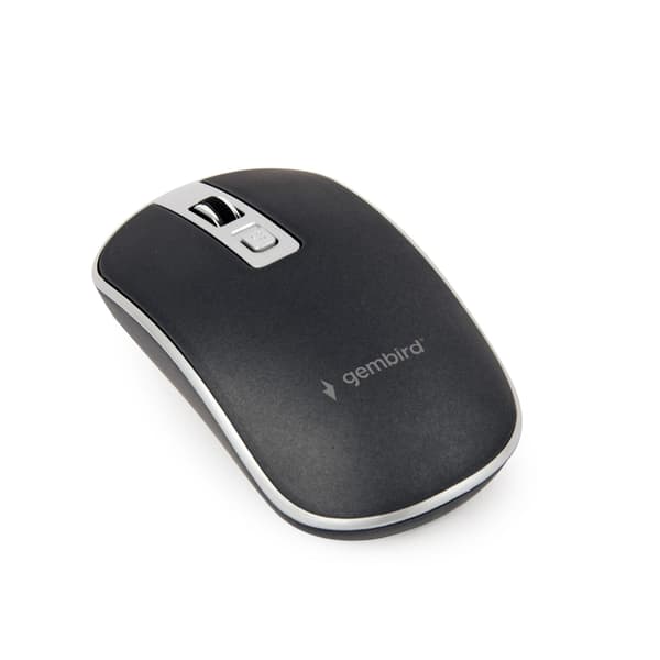GEMBIRD MUS-4B-06-BS USB Optisk Mus svart/silver