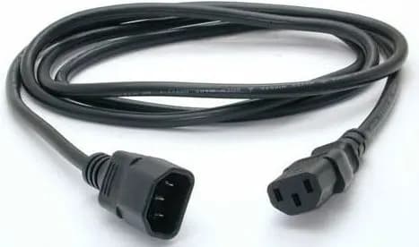 Virtajohto PremiumCord C13-C14 230V 1m (kps1)