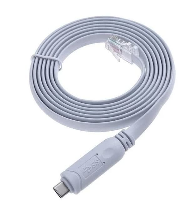 MicroConnect USB-C - RJ45 konsolkabel M-M