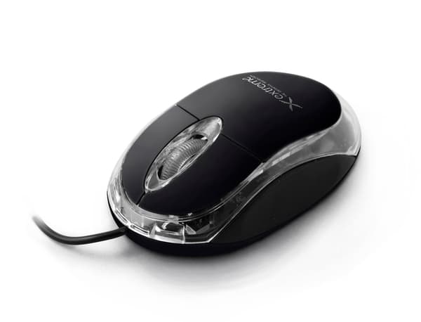 EXTREME CAMILLE 3D KABELFORBUNDET OPTISK MUS USB SORT