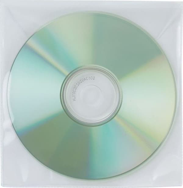 Q-Connect CD/DVD-KUVERT Q-CONNECT 50 STYCKEN