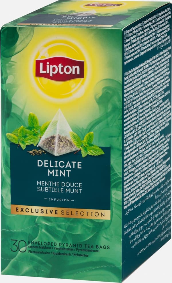 Lipton Tea LIPTON, pyramider, Exclusive Selection, mint, 25 påsar