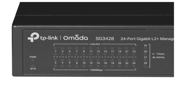 TP-Link JetStream TL-SG3428 - switch - 28 porte - administreret - rackmonterbar