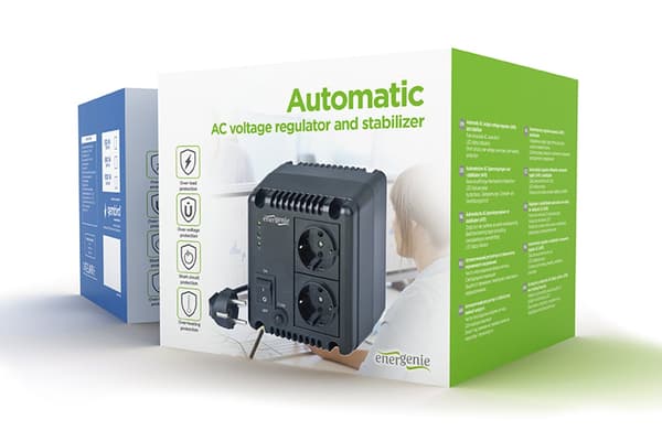 Interaktiv UPS GEMBIRD EG-AVR-1001