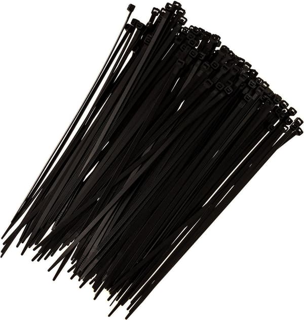 Mozos Organizerklemme Sort 100 stk (MCABLE-S)