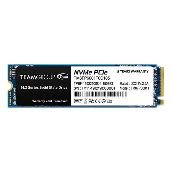 Team Group SSD MP33 - 1 TB - M.2 2280 - PCIe 3.0 x4 NVMe