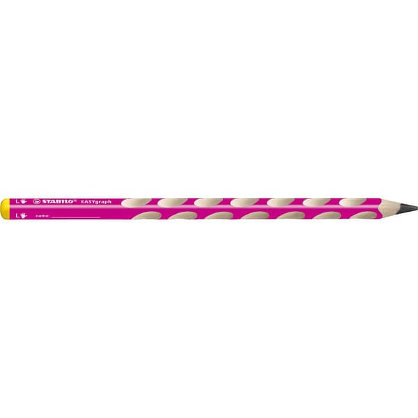 Träpenna STABILO EasyGraph HB rosa L 321/01-HB-6