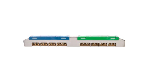 13-raitainen DIN-kiskoliitin N+PE LZ-12 47.112