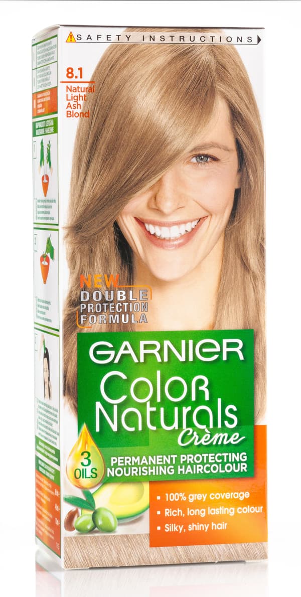 GARNIER Color Naturals -hiusväri nro 8.1 Vaalea Tuhkablondi