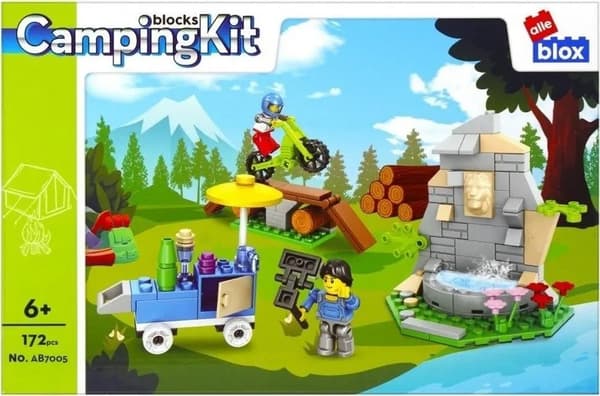 Byggklossar Camping ALLEBLOX