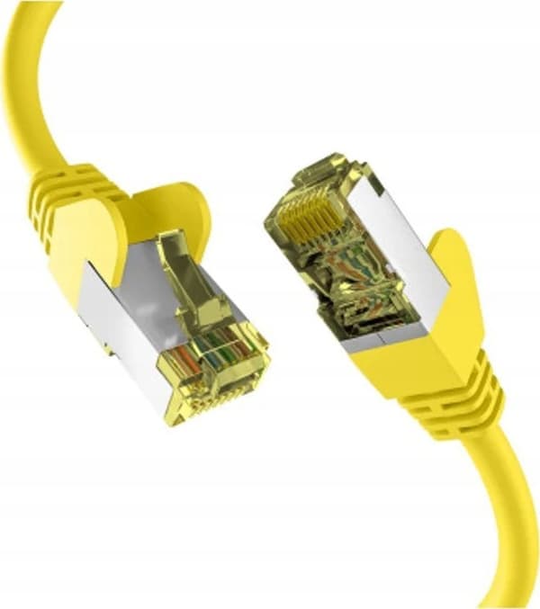 EFB Cat6a Patchkabel GUL 25m S/FTP PIMF