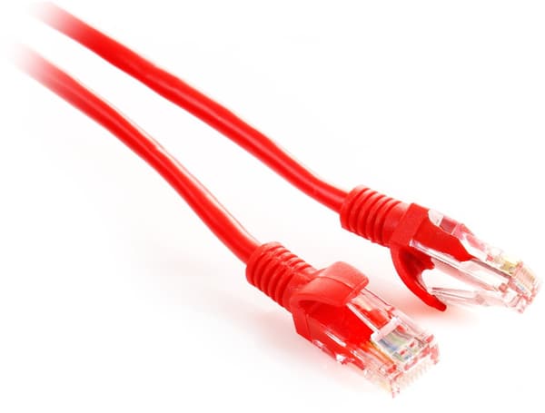 Patchkabel kat.5e UTP 5m rød GF-PC5EUTP-5R