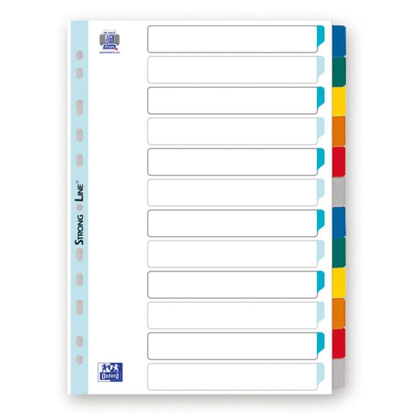 mylar Oxford A4+ 12 kort