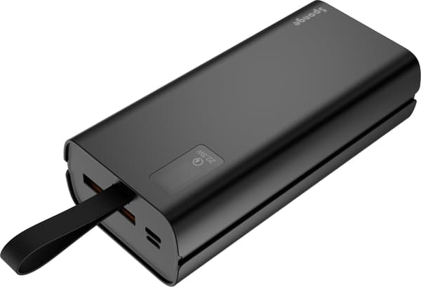 Powerbank Sponge Energy 30000 mAh, 22.5 W, grå