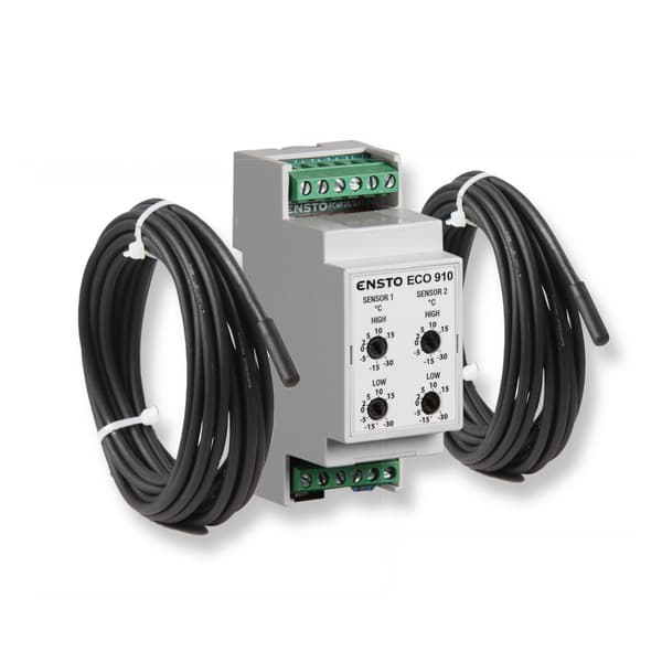 Termostaatti 230V 16A valkoinen ECO910