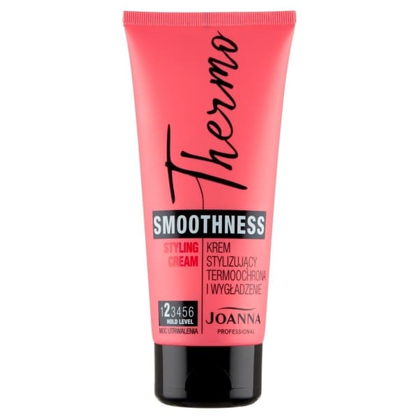Joanna Thermo Smoothness stylingkräm för hår värmeskydd och glans 200g