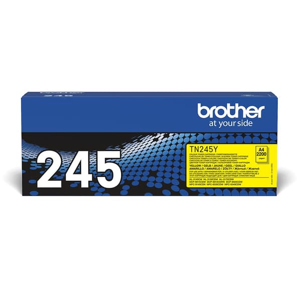 Brother TN245Y - gul - original - tonerpatron