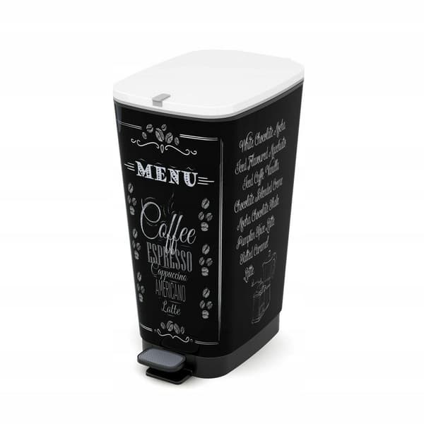 KETER AFFALDSKURV \"COFFE MENU\" 50L IT