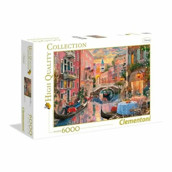 Pussel Clementoni Venedig Kvällssolnedgång (6000 Bitar)