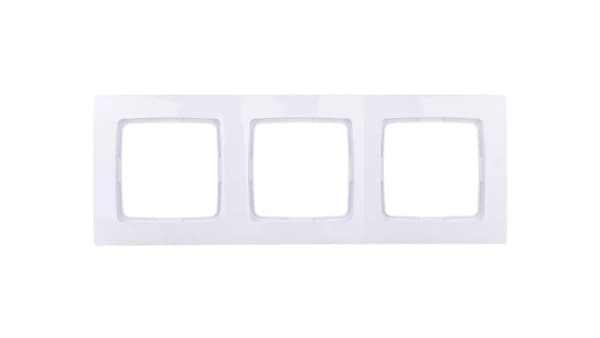 Ospel Karo ram 3x vit (R-3S/00)