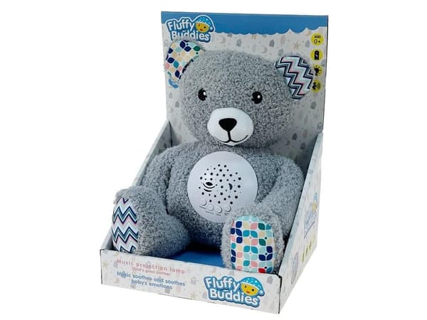 Bamse med projektor