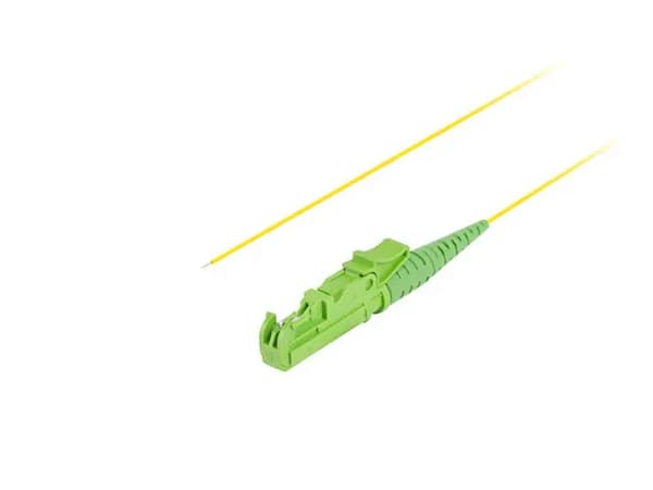 Pigtail SM E2000/APC Easy Strip 9/125 G657A1 2M Keltainen