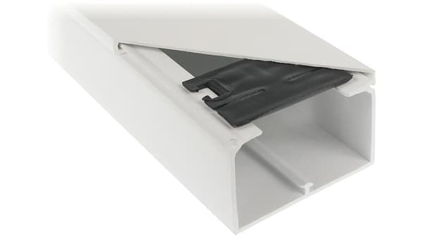 LE60X40 tråg, elektrisk installationslist 60x40mm/2m, vit
