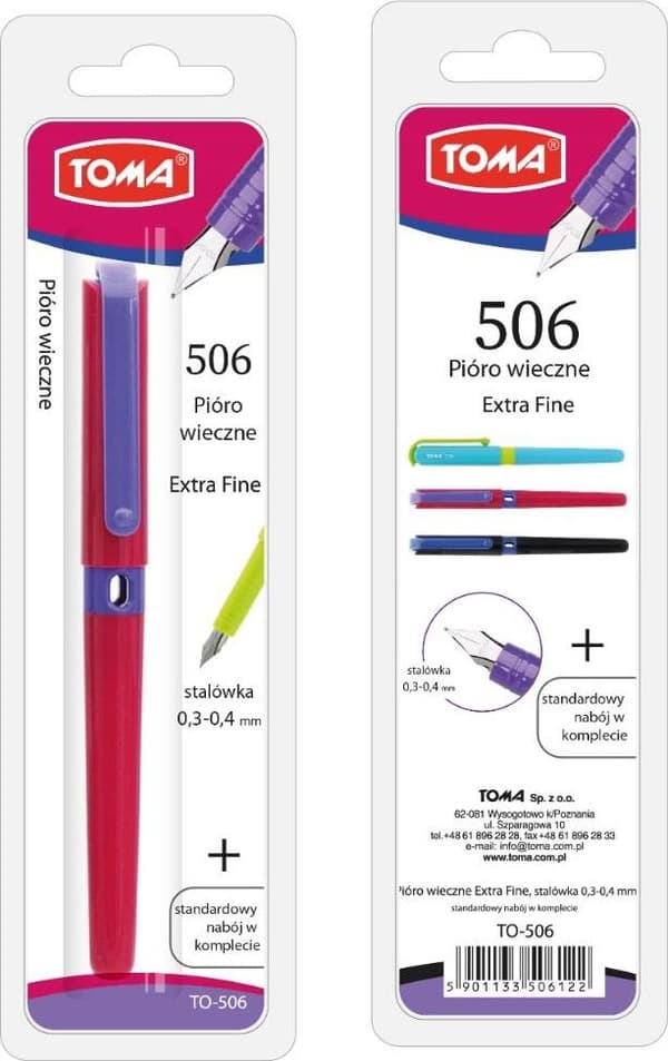Reservpenna Extra Fine-506 TOMA