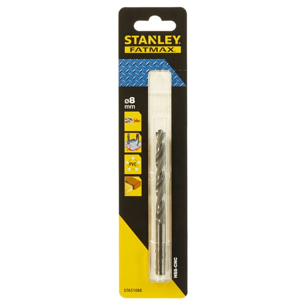 Stanley Universal Cylindrisk Borresæt 8mm (STA51088)