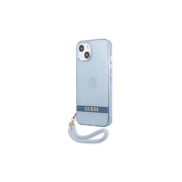 Guess GUHCP13MHTSGSB iPhone 13 6.1 \"blå / blå Hardcase Translucent Stap
