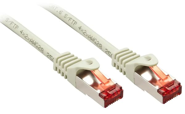 Lindy Cat.6 S/Ftp 1M Netværkskabel Grå Cat6 S/Ftp (S-Stp)
