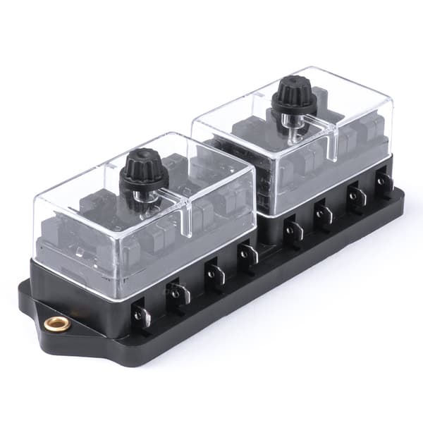 Keramisk sikringsboks 8 fatninger amio-03042