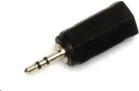 AV-adapter PremiumCord Jack 2,5 mm - Jack 3,5 mm sort (kjr-08)