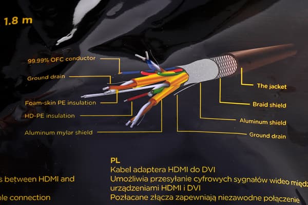 HDMI - DVI kaapeli GEMBIRD CC-HDMI-DVI-6 1,8 m