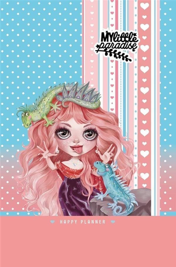 Tyttöjen kalenteri 135x197/96K kr. TW Glitter