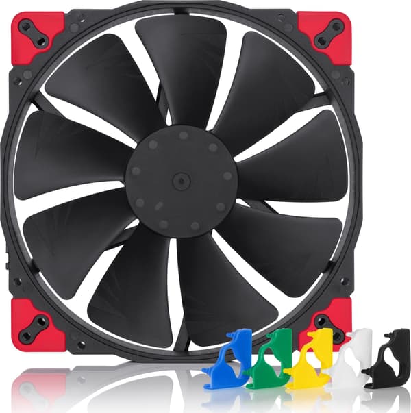 Fläkt NOCTUA NF-A20 PWM chromax.black.swap
