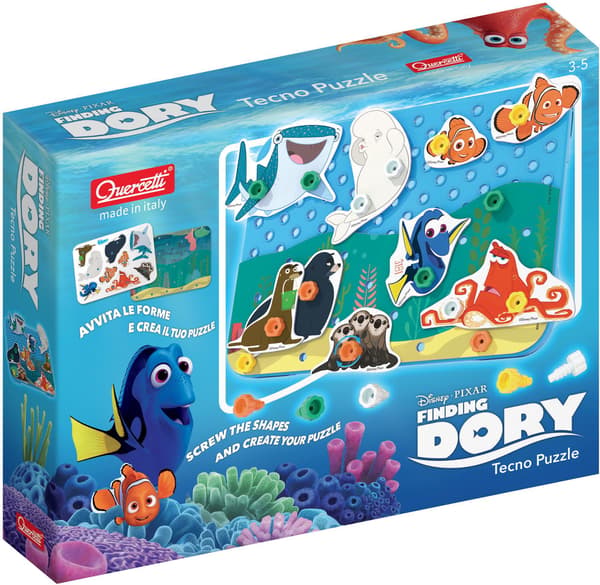 Quercetti Puzzle Tecno Var är Doris? (040-0559)