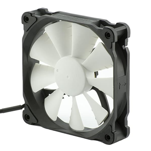 PHANTEKS PH-F120XP, PWM - 120mm, sort/hvid