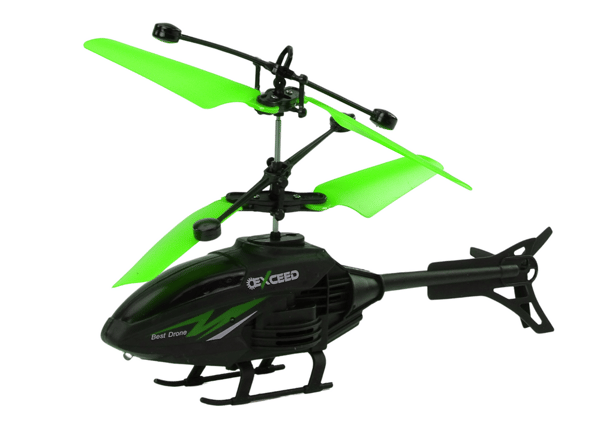 Fjärrstyrd RC Helikopter Gyroskop Grön