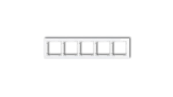 Karlik Deco ram vit glaseffekt botten: vit (0-0-DRS-5)
