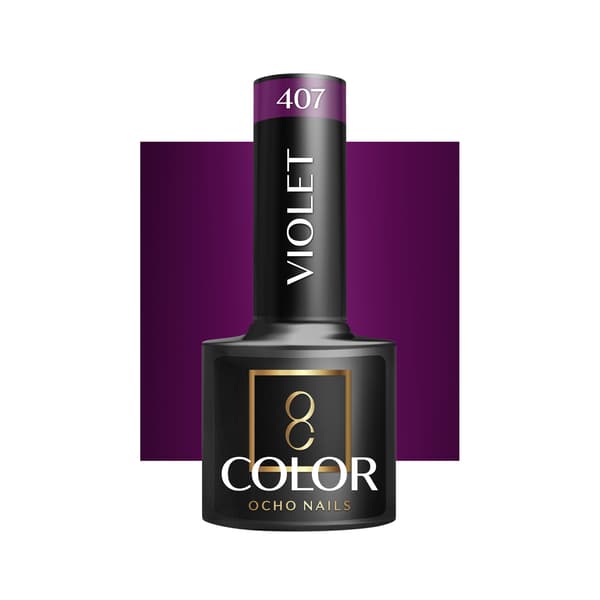 OCHO NAILS Violet Gel Polish 407 -5 g
