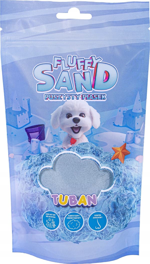 Fluffy Sand 90g fluffy sand blå