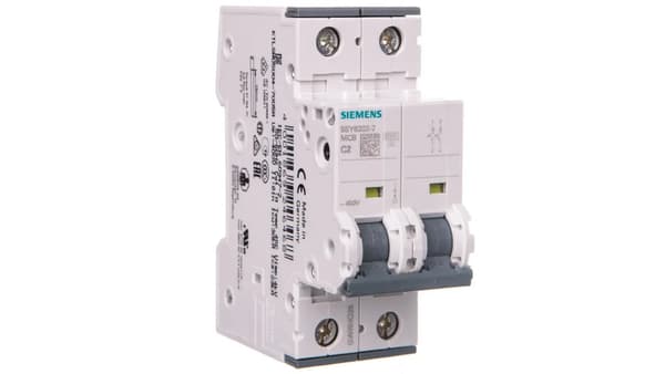 Effektafbryder 2P C 2A 230V 6kA SENTRON 5SY6202-7