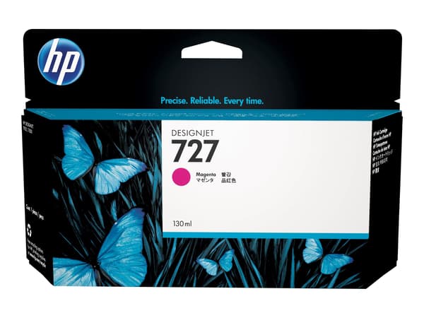 Alkunperäinen mustepatruuna HP 727 Magenta