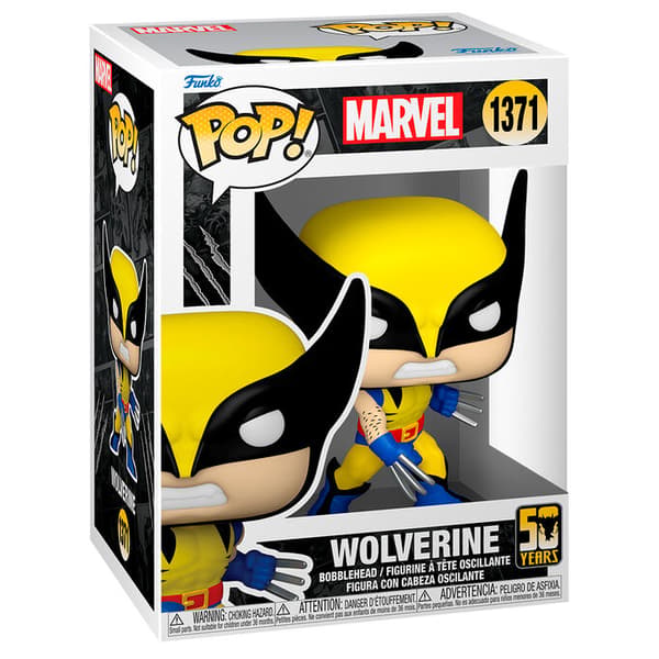 POP figur Marvel Wolverine 50 års jubilæum - Wolverine klassisk dragt