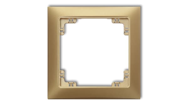 Karlik DECO Universalram enkel av plast DECO Mjukt guld 29DRSO-1