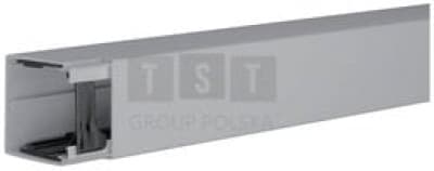 PVC elinstallationskanal 60x60mm grå LF6006007030 /2m/