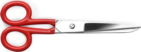 TALOUSSAKSET PUNAINEN 18CM 3007 7\"